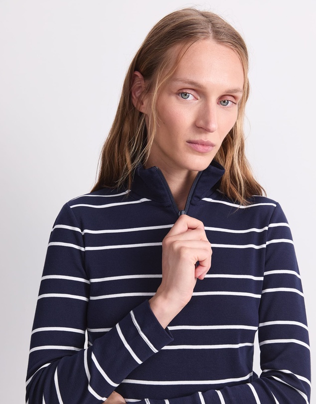 Sportscraft - Lucy Zip Funnel Neck Top