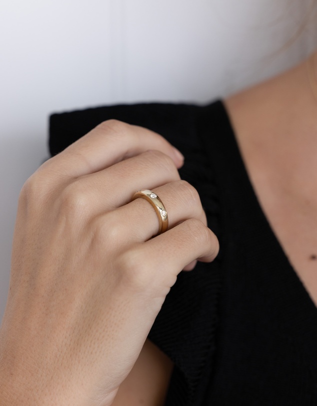 Luna Rae - Solid Gold - Esme Ring