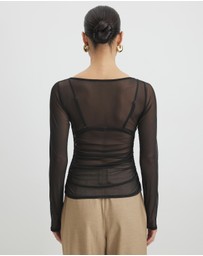 AERE - Celosia Mesh Top