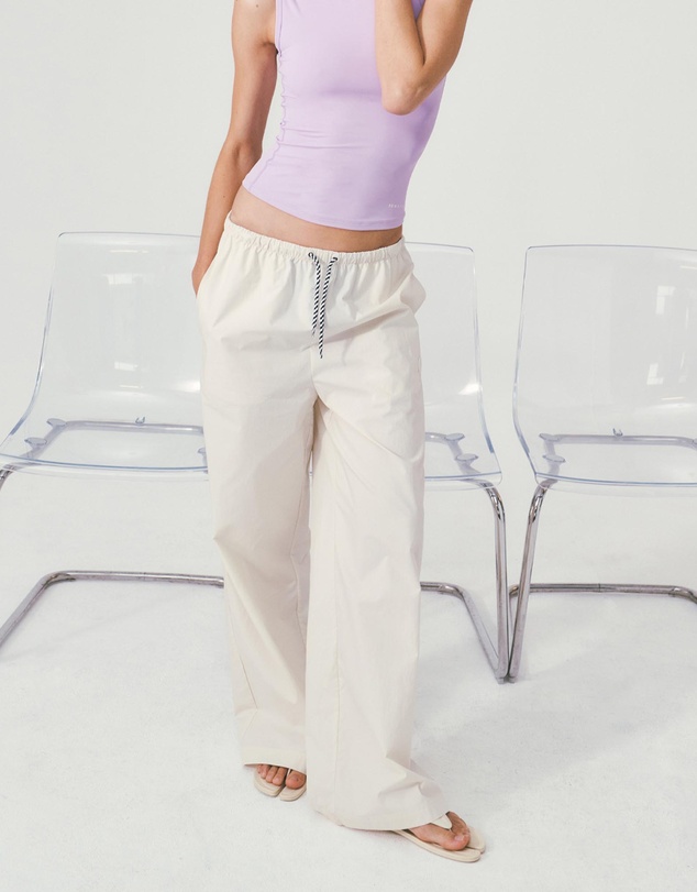 P.E Nation - Ace Cotton Poplin Pants