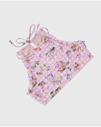 Aqua Blu Kids - Robin Halter Neck Bikini Set - Teens