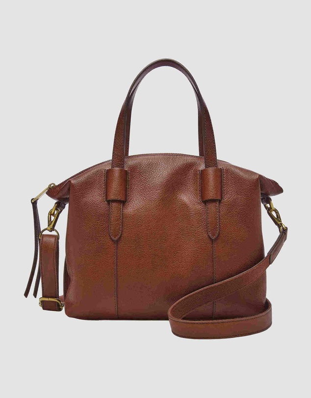 Fossil - Skylar Brown Satchel Bag