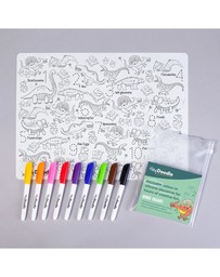 HeyDoodle - Mats 123 Series Dinosaur