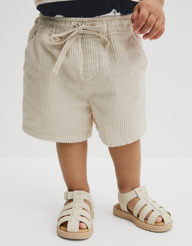 Country Road - Organically Grown Cotton Pull On Cord Straight Short