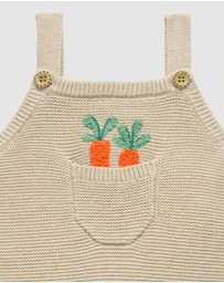 Purebaby - Knitted Bunny Overall -Kids-Babies