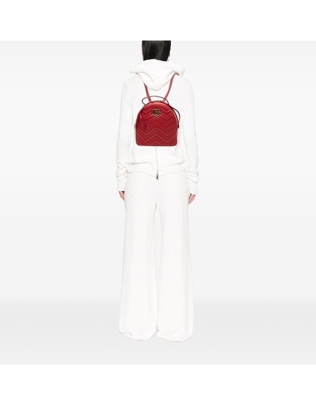 Pre-Loved by Azura Reborn - Pre-Loved Small GG Marmont Matelasse Leather Backpack