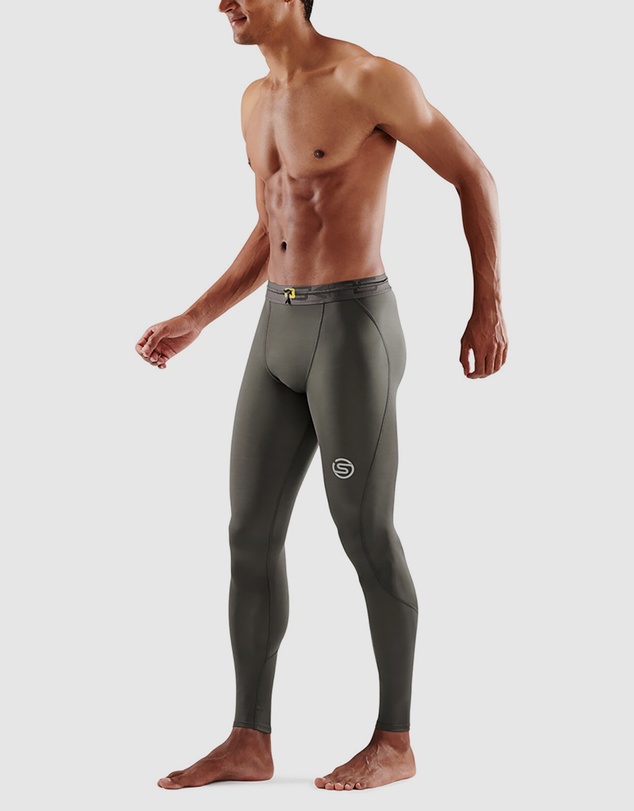SKINS - SKINS Compression Men's Series-3 Activewear Long Tight T&R Charcoal