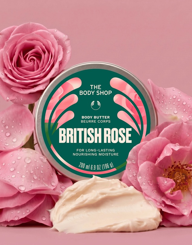 The Body Shop - British Rose Body Butter 200ml