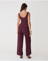 Forcast - Nikki Peplum Top
