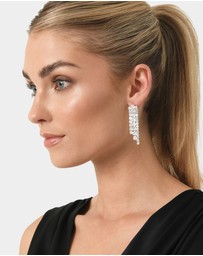Forcast - Abby Sterling Silver Plated Earrings