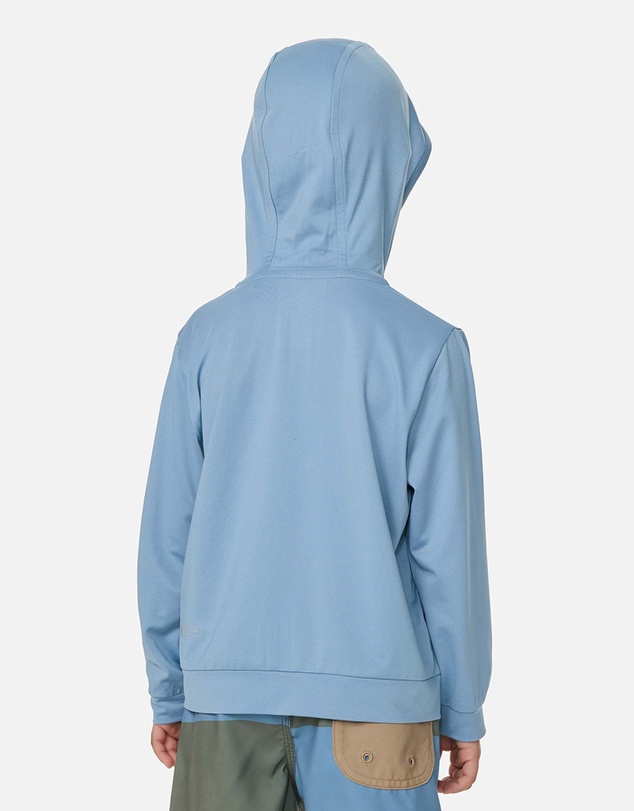 Rip Curl - Icons UPF Zip Through Hood Rash Vest- Kids