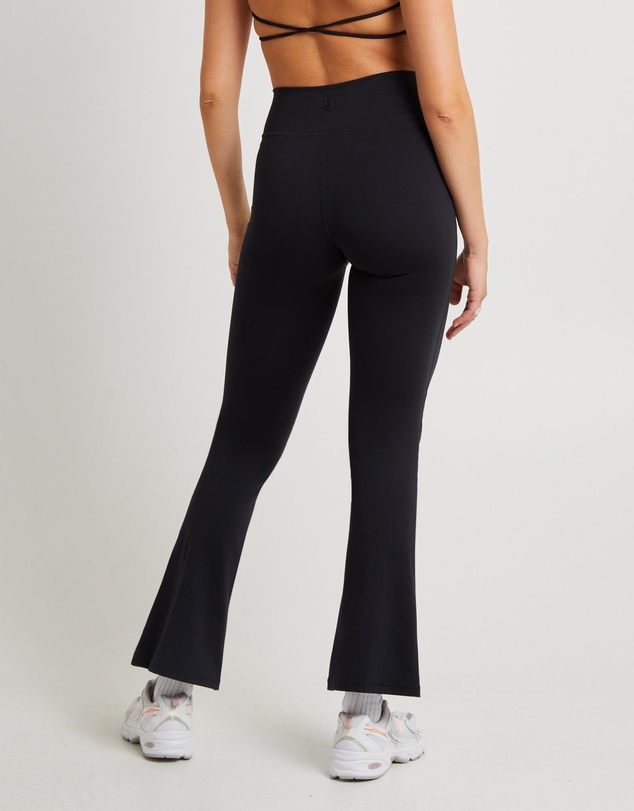 Subtitled Sports Club - Slightly Flared Tights Black