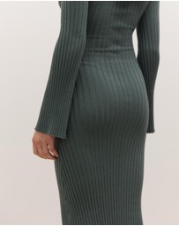 Minima Esenciales - Willow Merino Wool Knit Dress