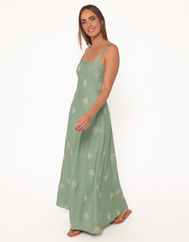 Petal & Pup - Oregon Maxi Dress - Green