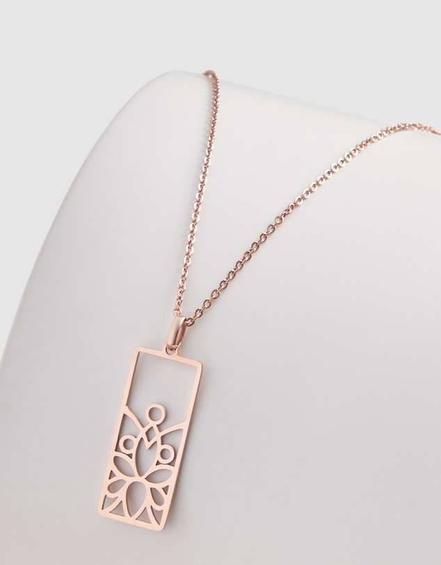 Pastiche - White Orchid Necklace
