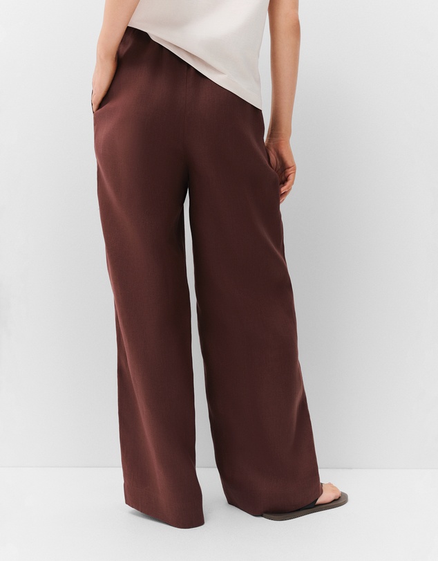 UNISON - Essential Linen Wide Leg Pant