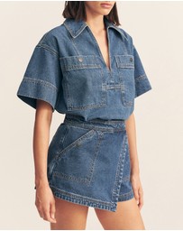 Shona Joy - Raquel Wrap Detail Skort