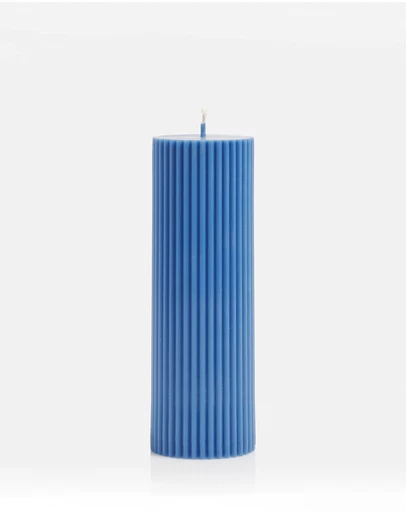 XRJ Celebrations - Pillar Navy Candle