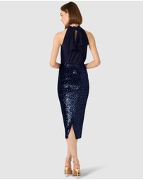 SACHA DRAKE - Sequin Pencil Skirt