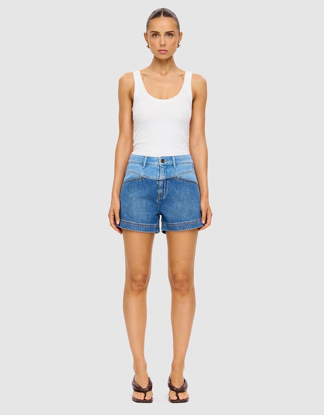 KIVARI - Coralie Denim Shorts