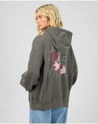 All About Eve - Dolce Relaxed Hoodie Charcoal