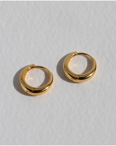 SAINT VALENTINE - Positano Mini Hoops - Gold