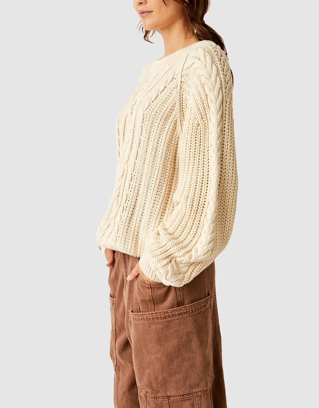 Free People - Frankie Cable Sweater