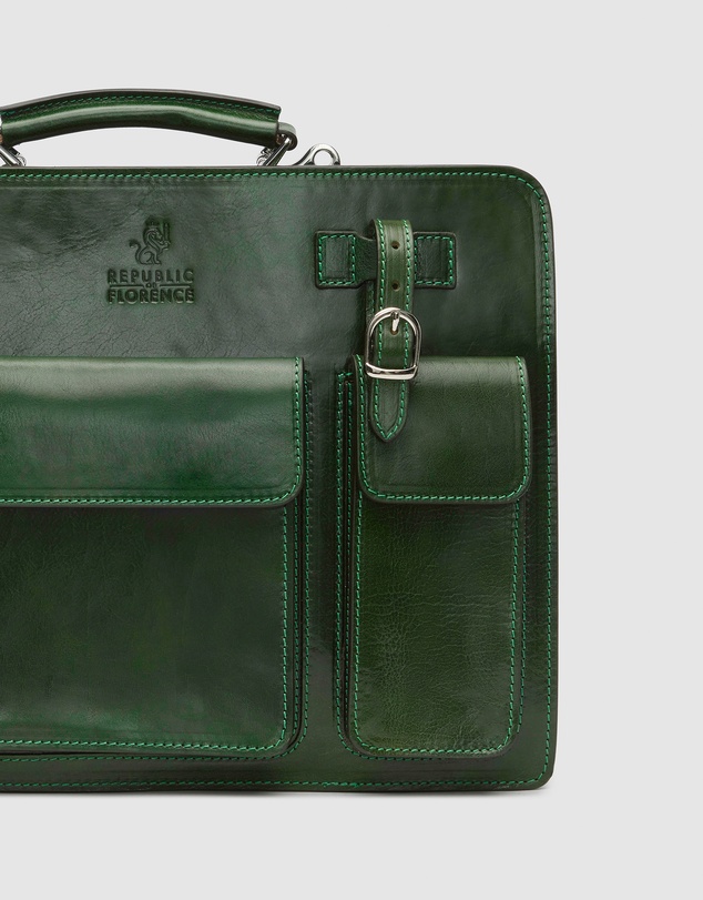Republic of Florence - Munich Green Briefcase