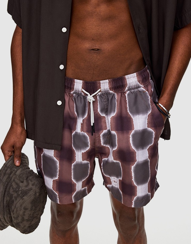 OAS Company - Sable Totemic Swim Shorts