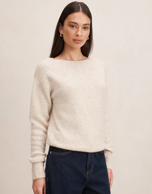 Forever New - Ariella Slash Neck Sweater