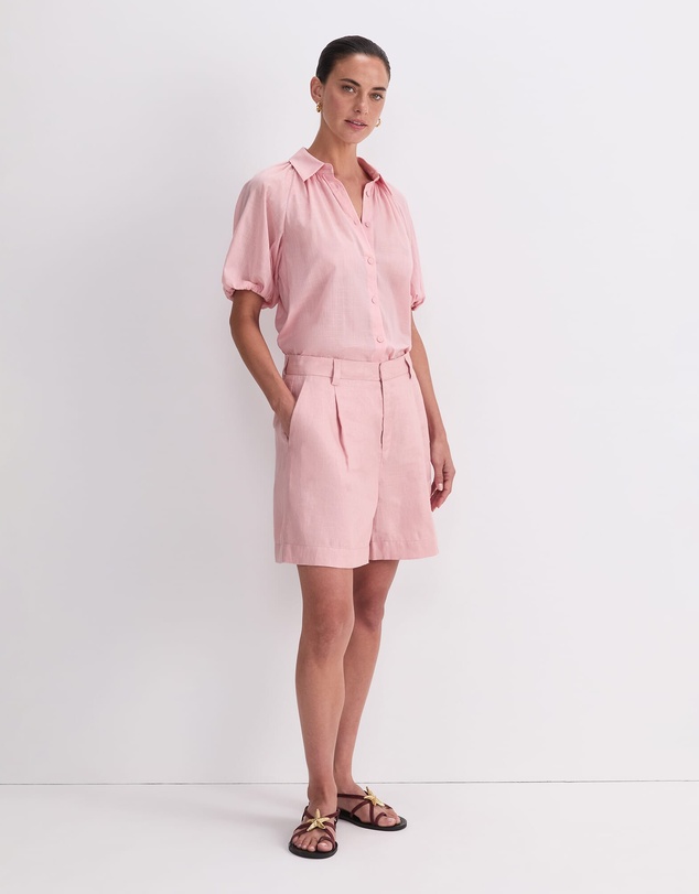 Sportscraft - Jamie Linen Pleat Short