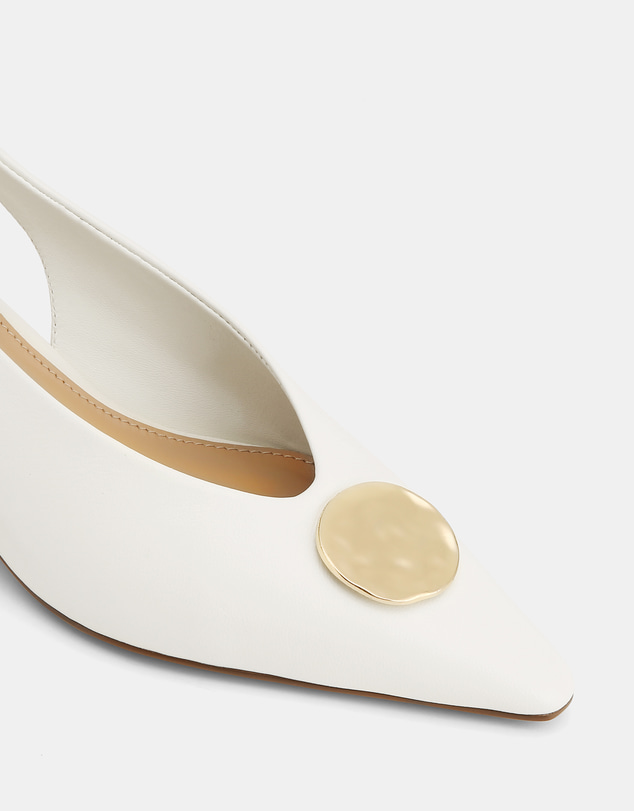 Wittner - Goldie Leather Slingbacks