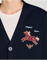 Sandro - Horse Cardigan