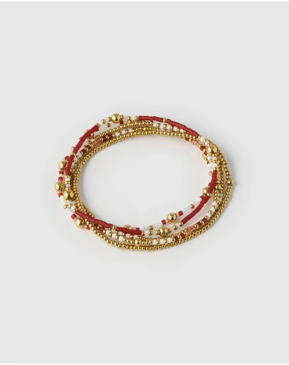 Arms Of Eve - Nellie Bracelet - Burgundy