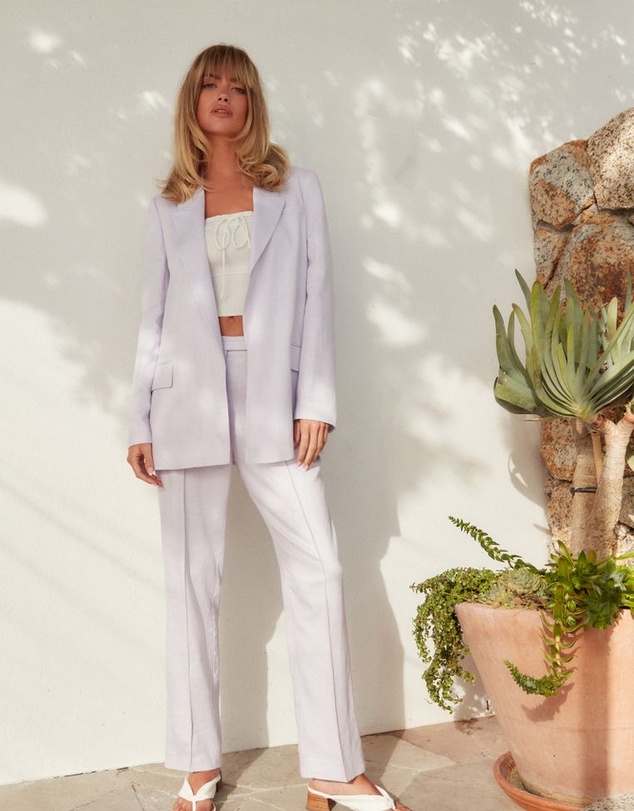 NEXT - Linen Tapered Leg Trousers