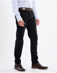 3 Wise Men - 3 Wise Men Braxton Chino Pant - Black