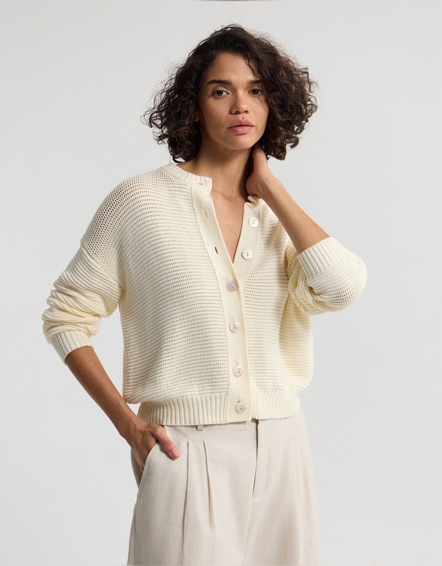 Oxford - Stevie Cotton Knit Cardigan