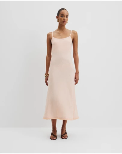Country Road - Organically Grown Linen Slip Dress