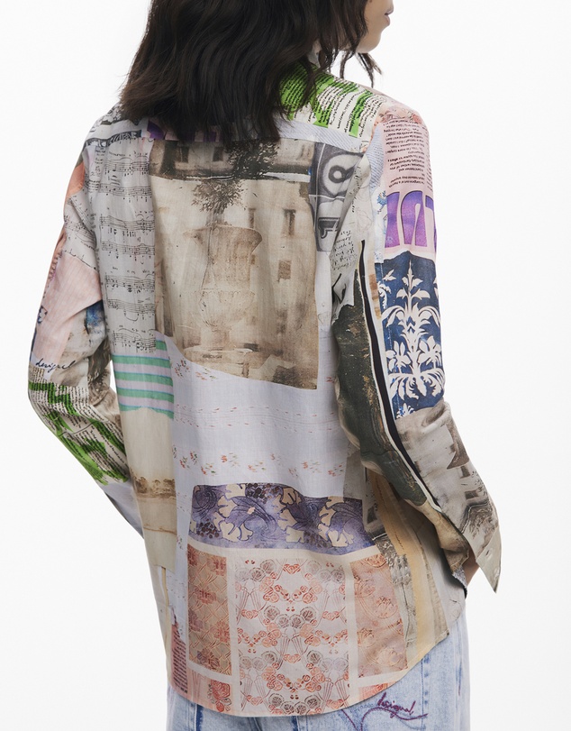 Desigual - Postcard shirt