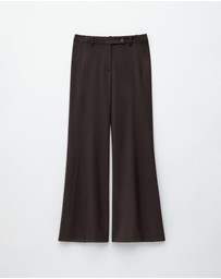 & Other Stories - Flared Wool Trousers