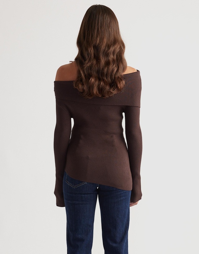 Decjuba - Mariah Off Shoulder Knit Top