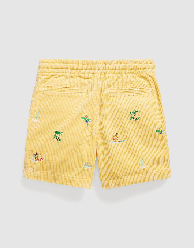 Polo Ralph Lauren - Polo Prepster Embroidered Corduroy Shorts - Babies-Kids