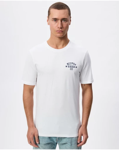 Scotch & Soda - Chest Artwork Regular-Fit T-Shirt