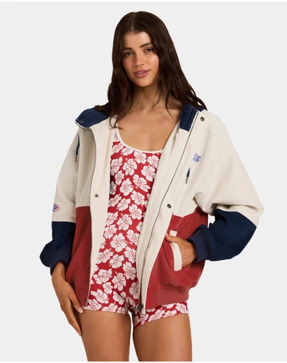 Billabong - Womens Set The Tone Zip Up Hoodie