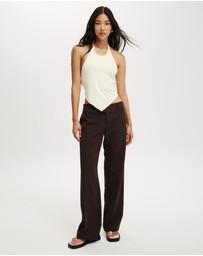Cotton On - Lola Low Rise Suiting Pants