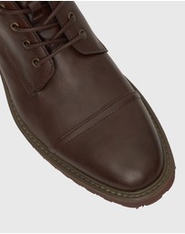 Betts - Niko Cap Toe Lace Combat Boots