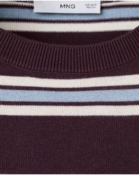 M.N.G - Striped Fine Knit Sweater
