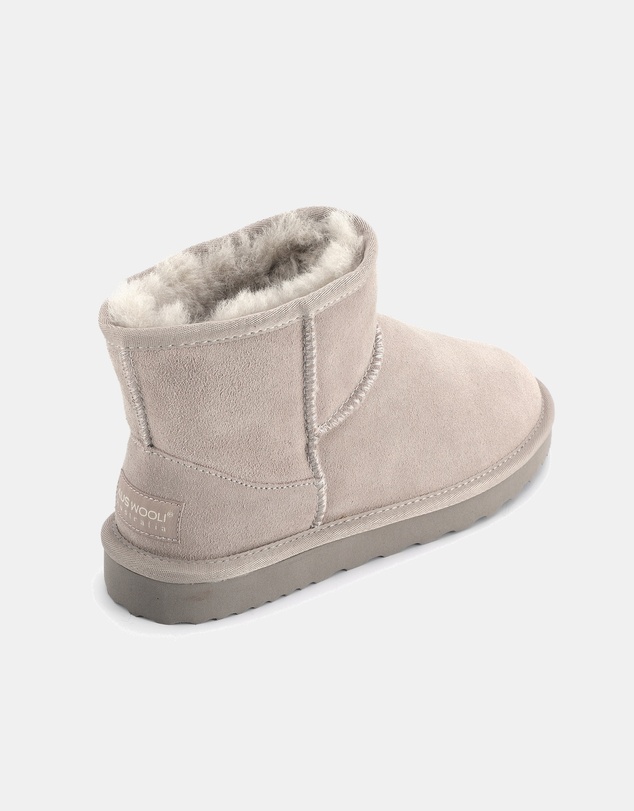 AusWooli Ugg Boots - Bondi Sheepskin Signature Short Ankle Boots