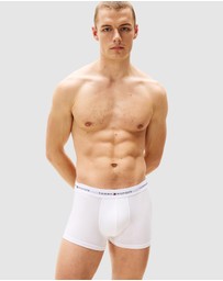 Tommy Hilfiger - 3-Pack Signature Cotton Waistband Trunks