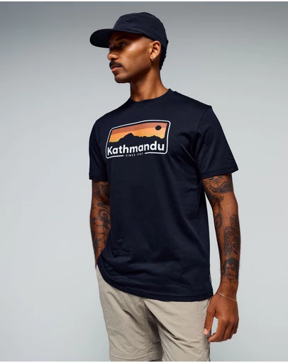 Kathmandu - Logo 70's Organic Cotton T-shirt